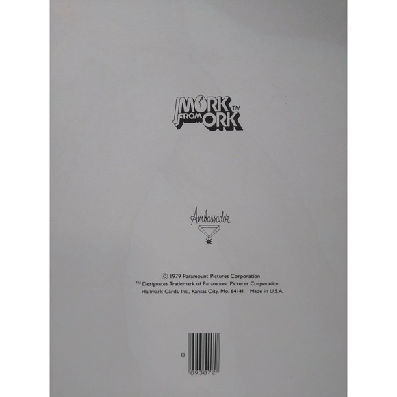 Mork And Mindy Robin Williams 1979 Original Diecut Wall Display Retro Rainbow - Picture 6 of 8